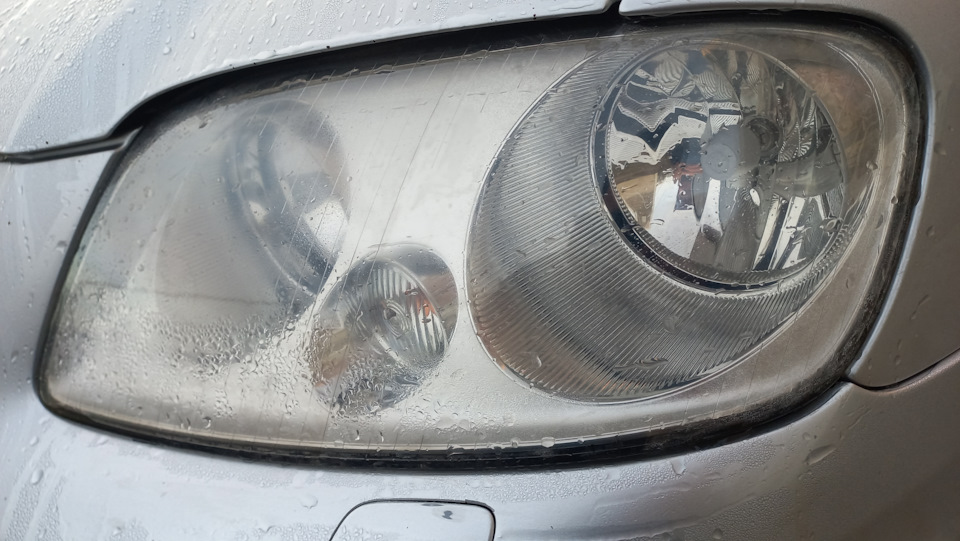 Ближний свет. — Volkswagen Touran (1G), 1,9 л, 2006 года | стайлинг ...