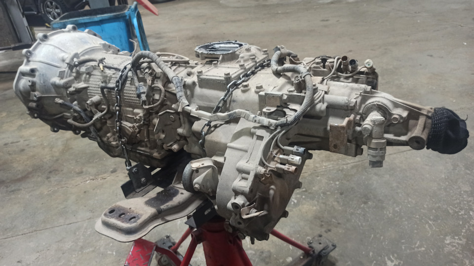 "Вафелька" или переход на 5-ти ступку. — Mitsubishi Pajero Sport (2G ...