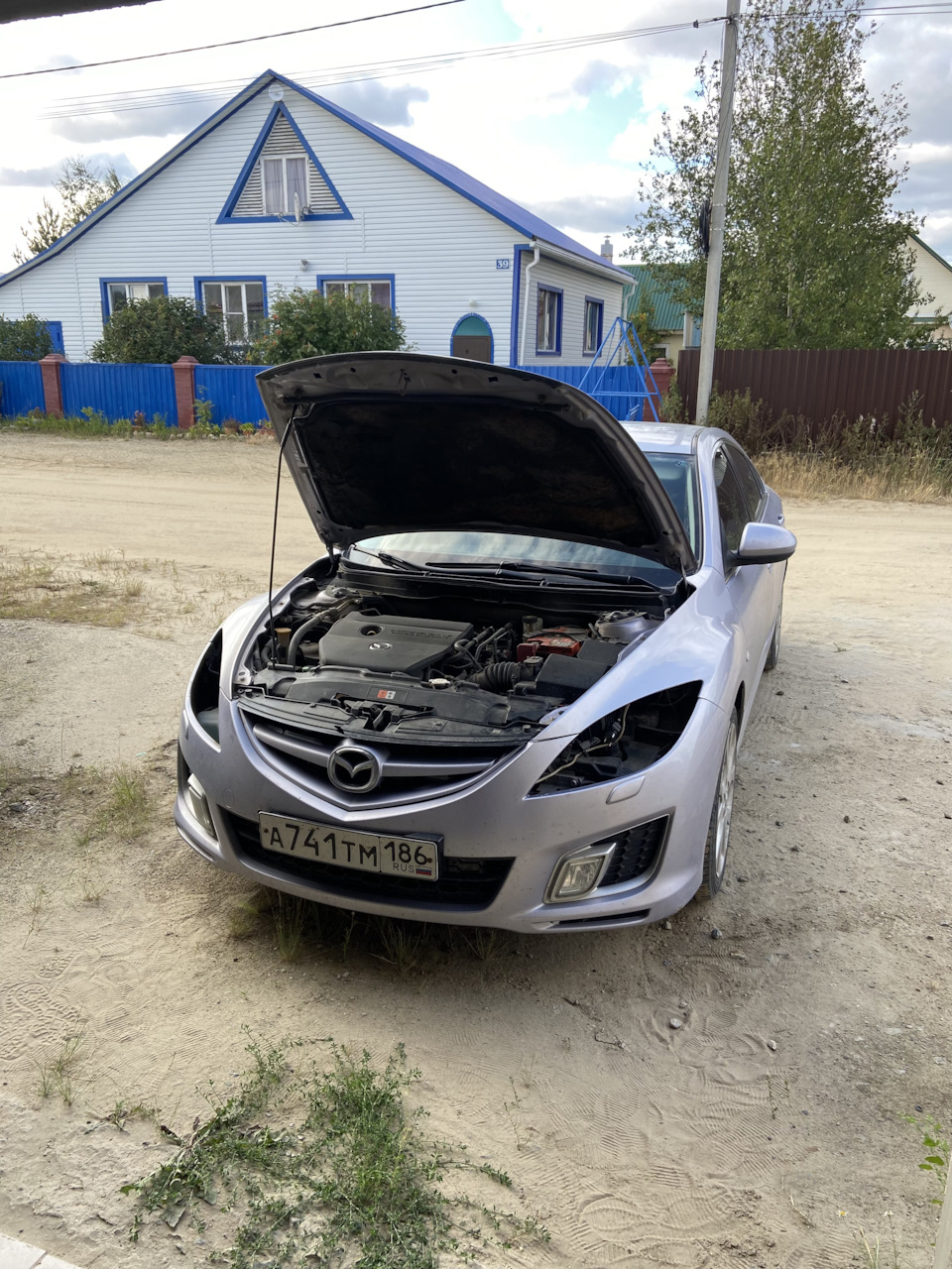 Ремонт бампера и смена лака на фарах — Mazda 6 (2G) GH, 2 л, 2008 года |  своими руками | DRIVE2