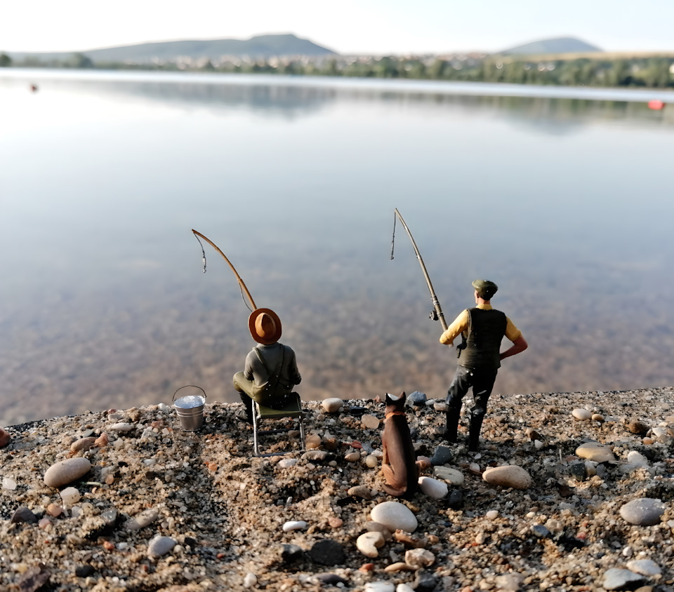 НОВЫЙ ФОТОСЕТ: РЫБАЛКА. Масштаб 1:43. Часть 1. — Сообщество «Масштабные  Модели» на DRIVE2