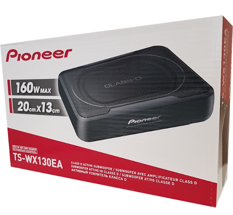 Pioneer ts wx130da фото установки в авто