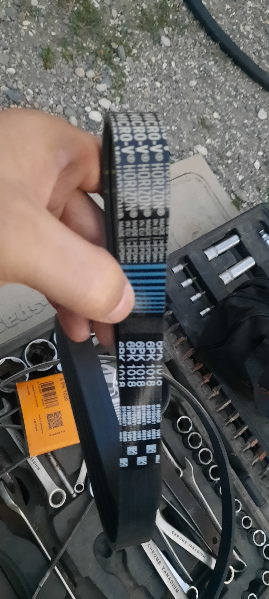 Второй раз меняю ремень генератора — LADA Калина хэтчбек, 1,6 л., 2012 ...