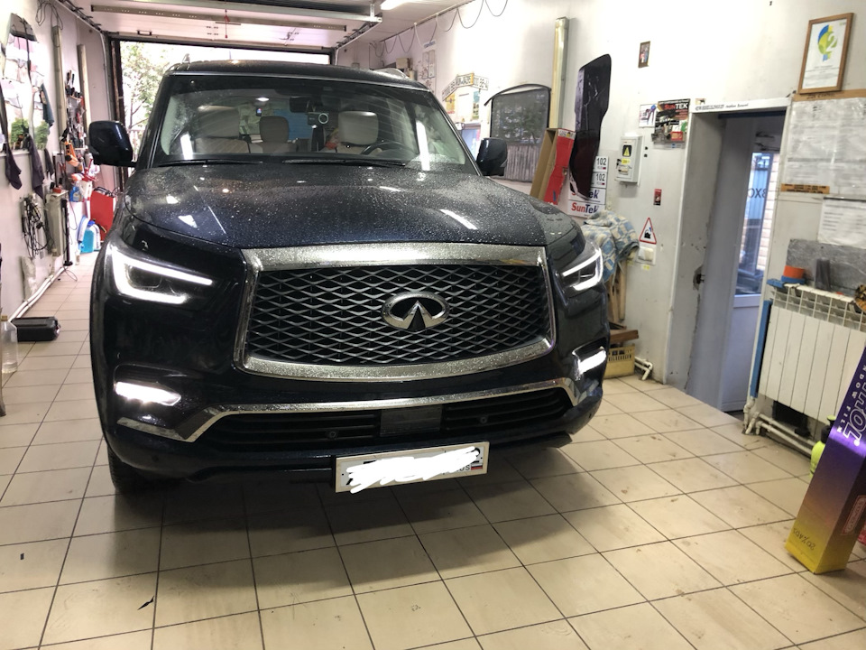 Увеличение мощности infiniti qx80