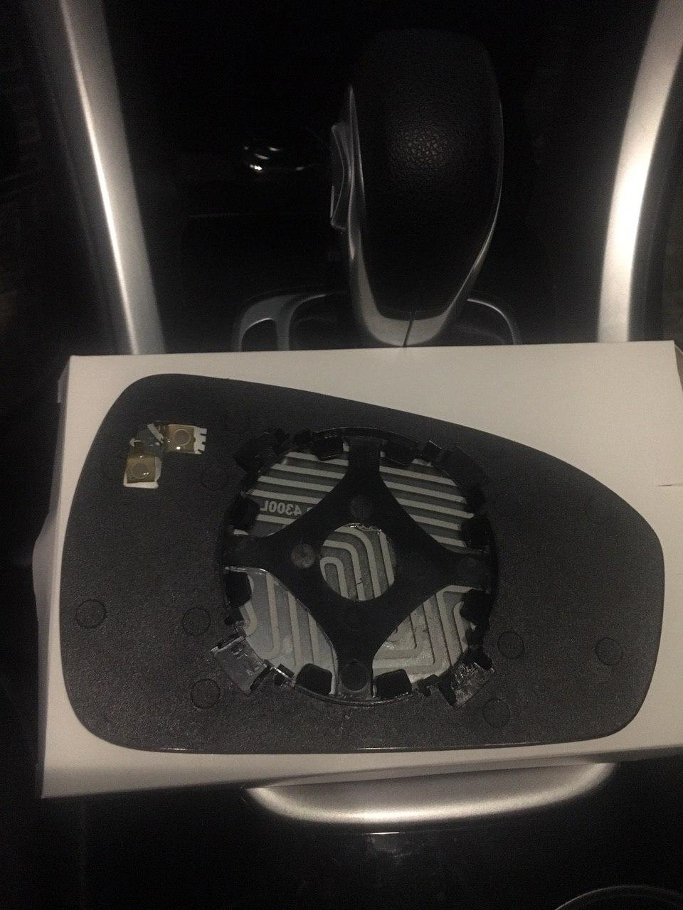 Зеркало — замена штатного на асферическое с подогревом — Ford Fusion ...