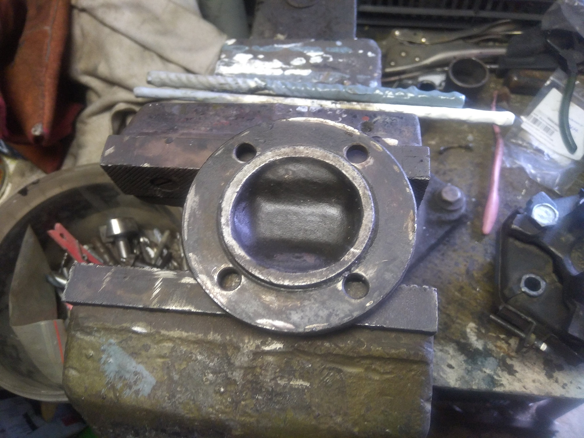 Снятие эластичной муфты без РКПП — Lada 2129, 1,7 л, 1995 года | своими ...