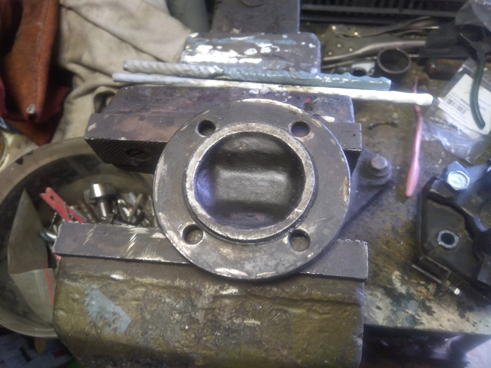 Снятие эластичной муфты без РКПП — Lada 2129, 1,7 л, 1995 года | своими ...