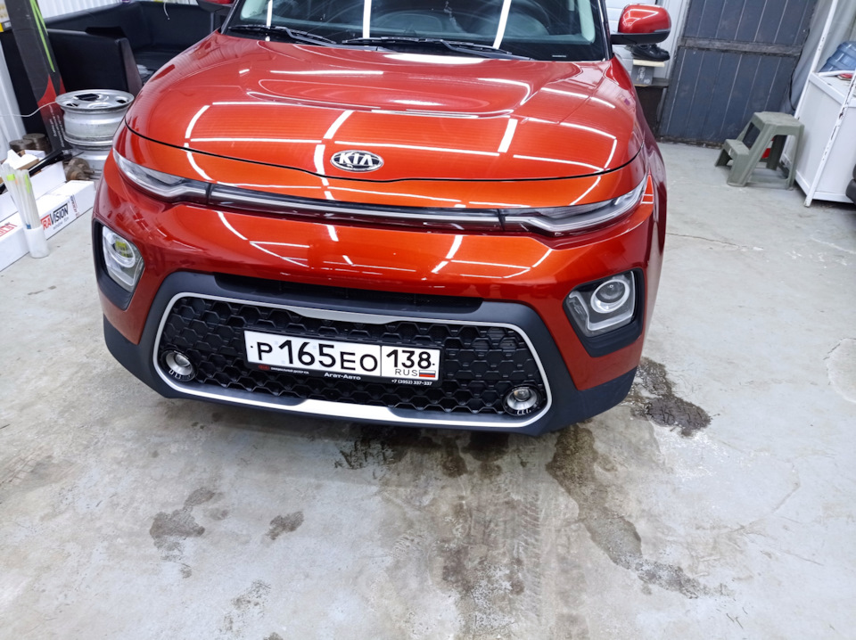 Бронировал фары — KIA Soul (3G), 1,6 л, 2020 года | тюнинг | DRIVE2