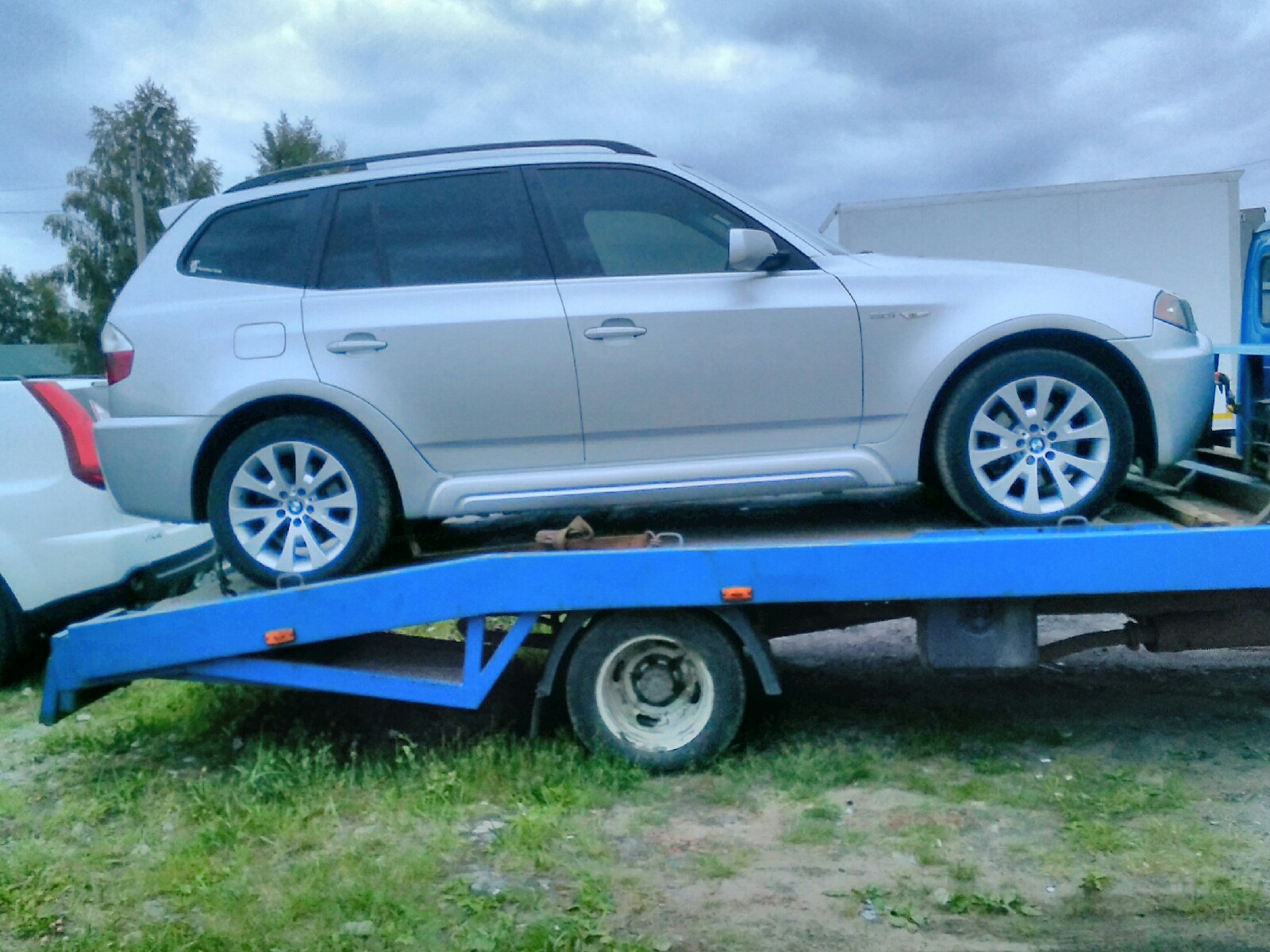 Переднему редуктору хана! Замена на мало б/у… — BMW X3 (E83), 3 л, 2005  года | эвакуация | DRIVE2