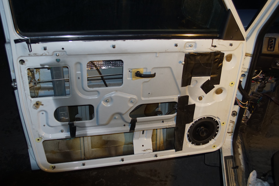 Ремонт жгута проводов в двери — Lada 4x4 5D, 1,7 л, 2016 года ...