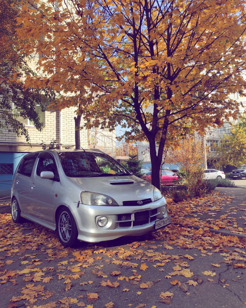 Занижение, полиуретан, аморты — Daihatsu Yrv, 1,3 л, 2001 года | тюнинг |  DRIVE2