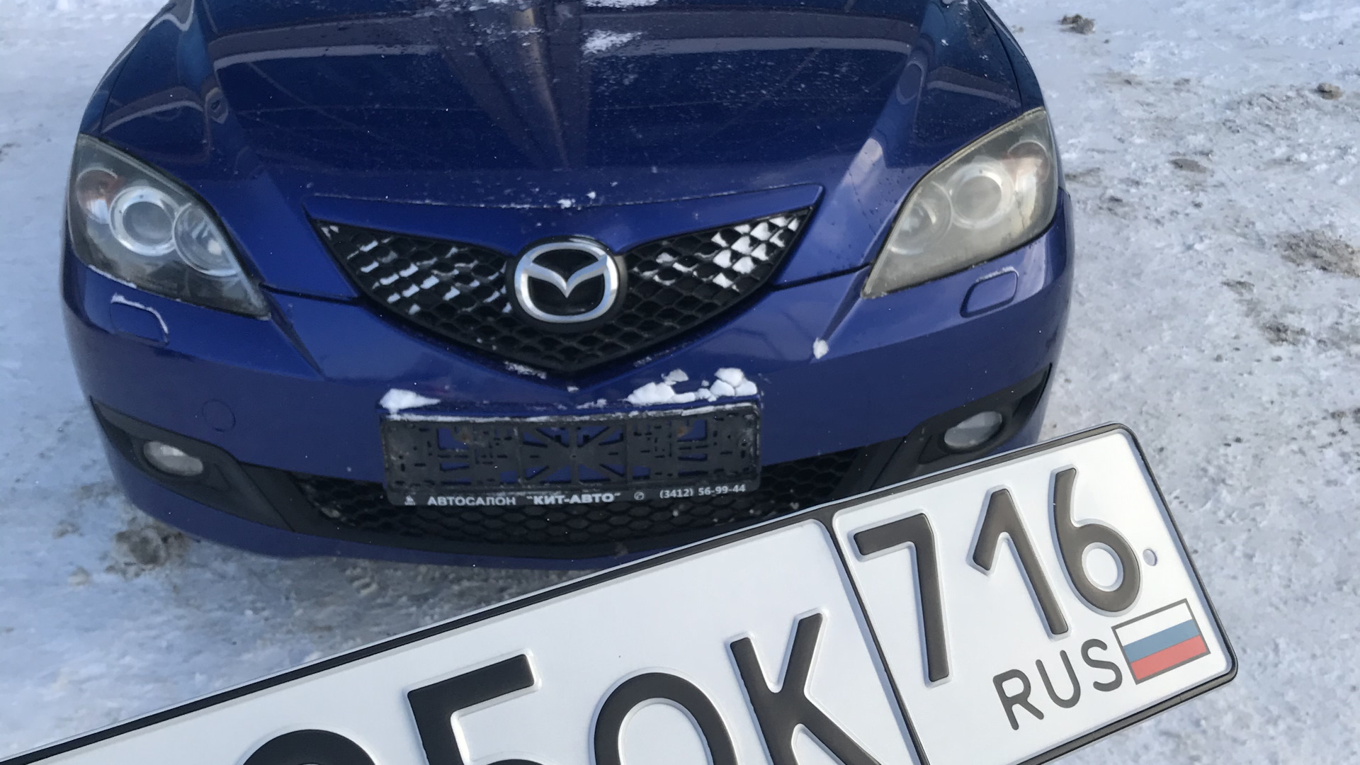 Mazda 3 (1G) BK 1.6 бензиновый 2008 | Синяя матрёшка на DRIVE2