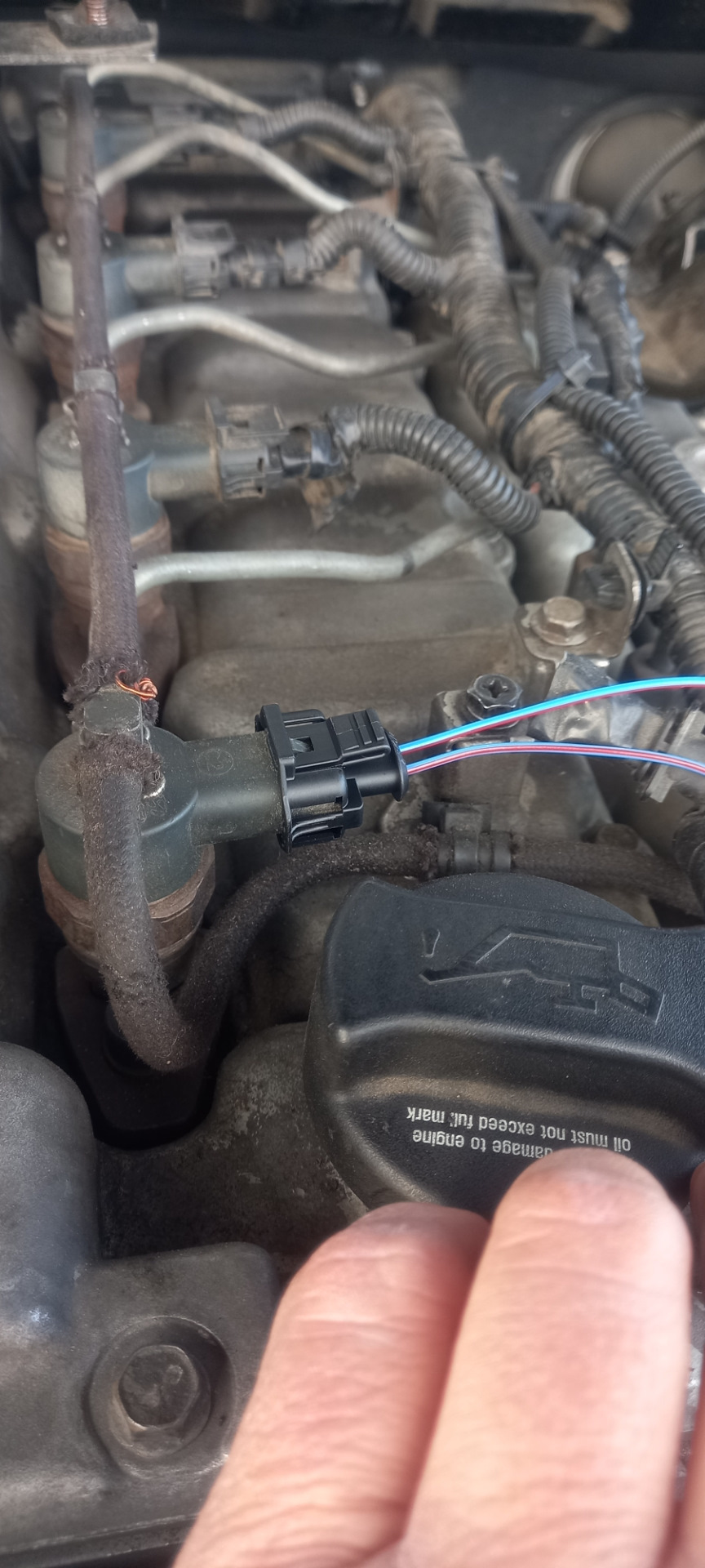 Коечто о разъемах и уплотнениях форсунок — KIA Sorento (1G), 2,5 л