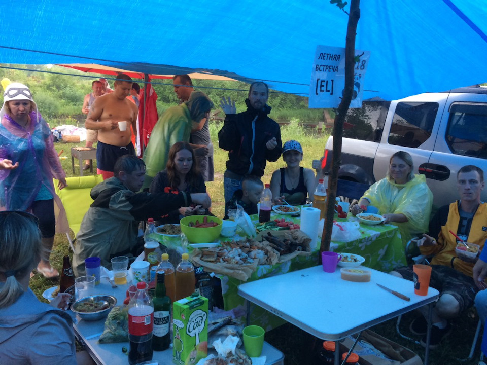 Местечко под тентом — Honda Element