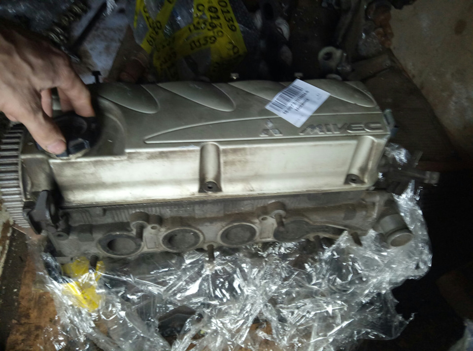 ГБЦ для нового мотора под ГБО — Mitsubishi Grandis, 2,4 л, 2008 года ...