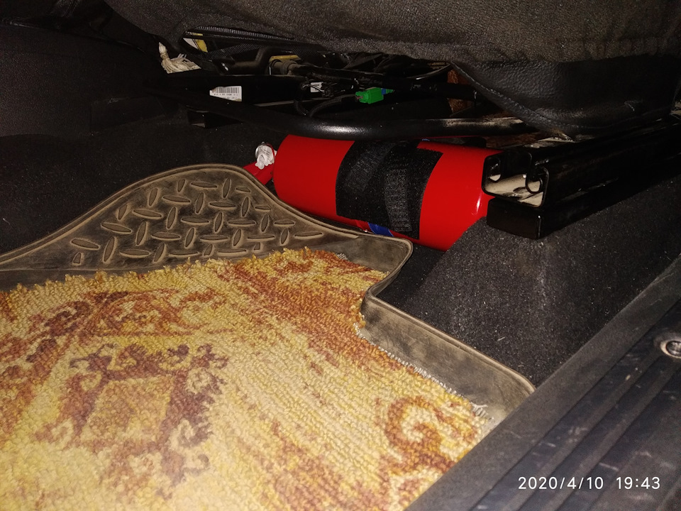 Переделка подушки водительского сиденья и \"липучки \" для фиксации ...