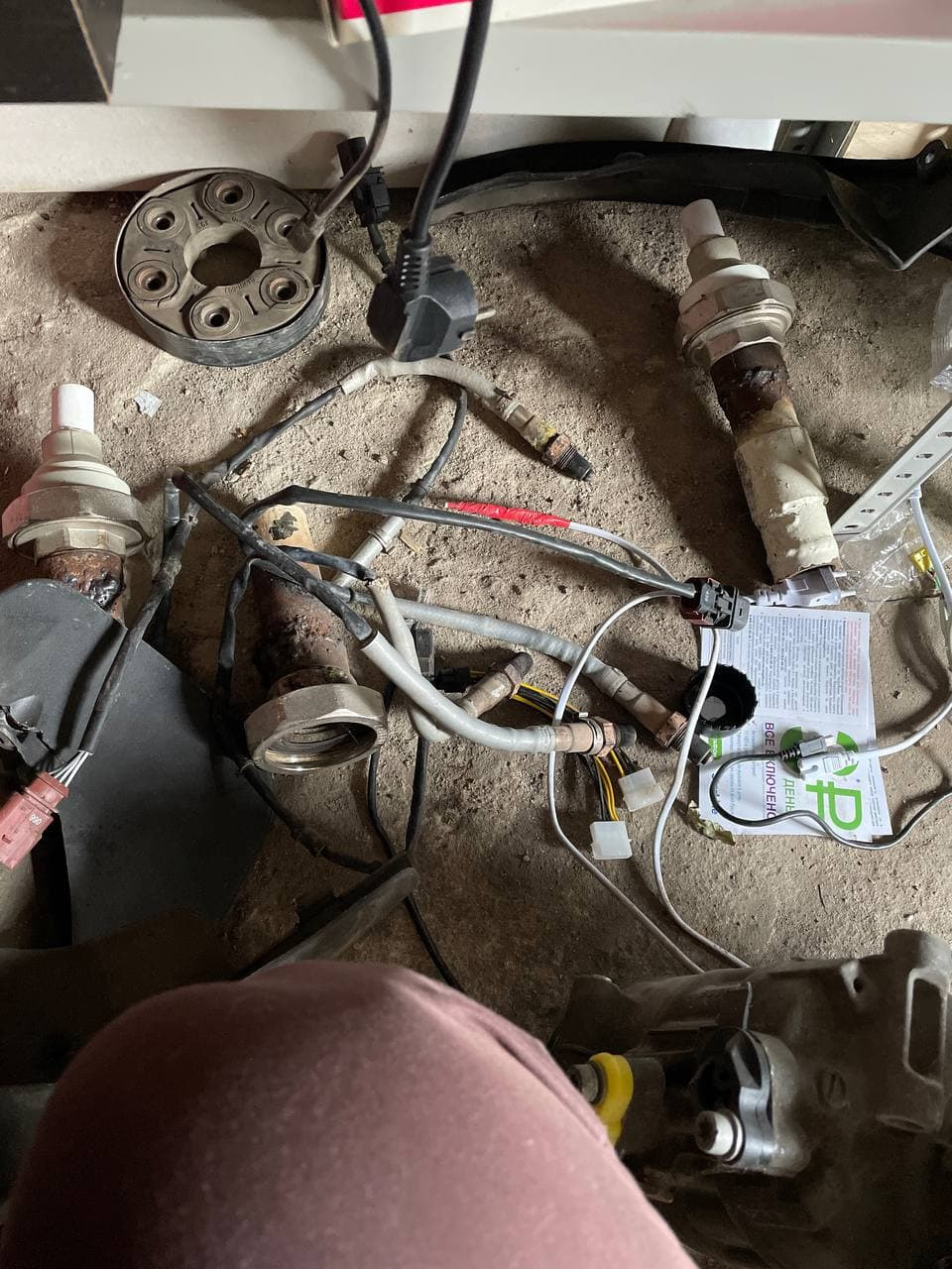 Руки чешутся, а кардан страдает (замена эластичной муфты) + установка ...