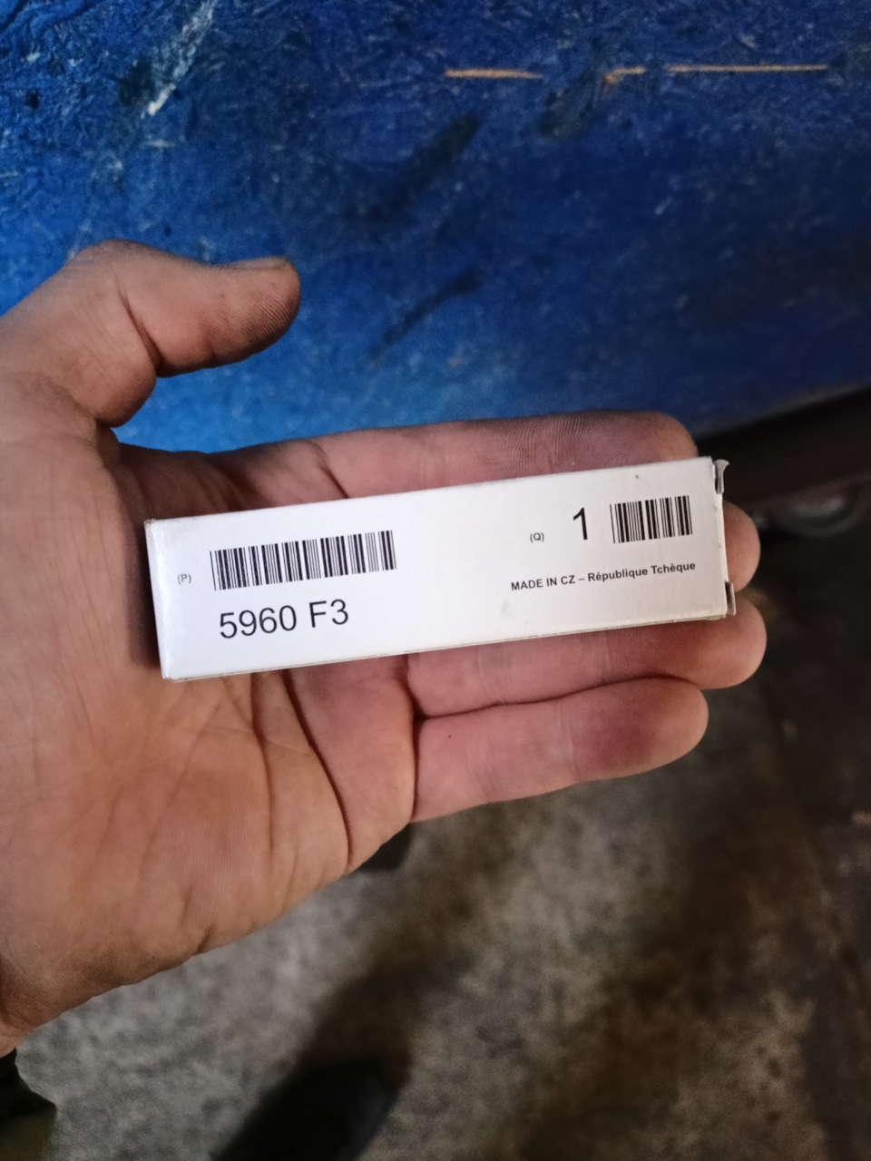 5960F3 Свеча зажигания Peugeot Citroen | Запчасти на DRIVE2