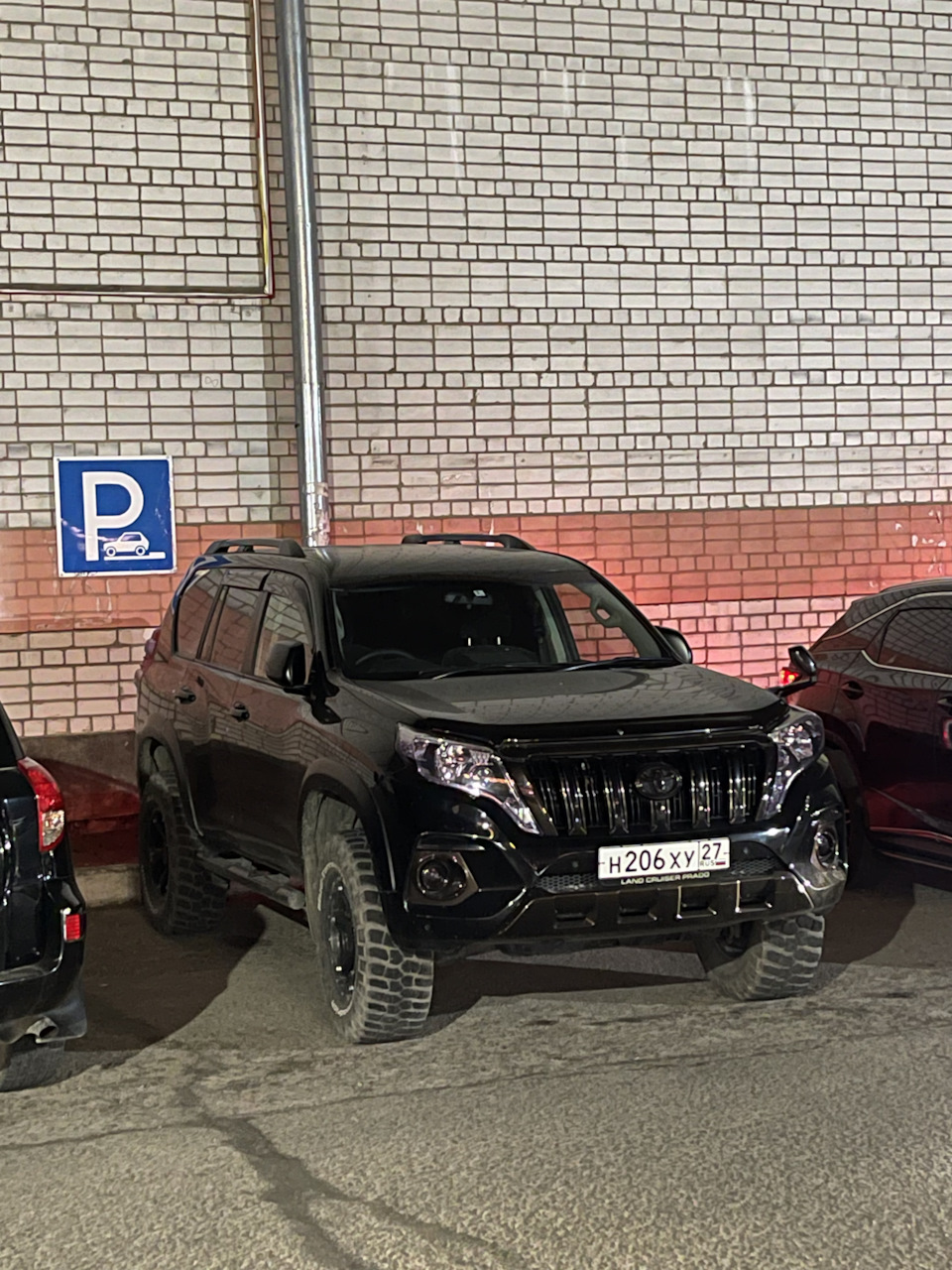 Летающая машина или замена на кривые колёса — Toyota Land Cruiser Prado  150-series, 2,7 л, 2011 года | колёсные диски | DRIVE2