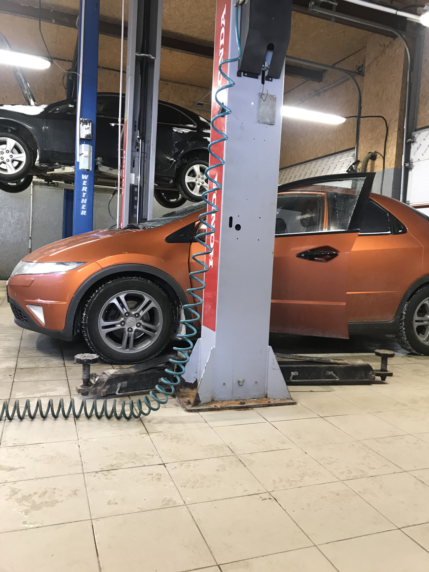 Адаптация и чистка дросселя — Honda Civic 5D (8G), 1,8 л, 2008 года ...