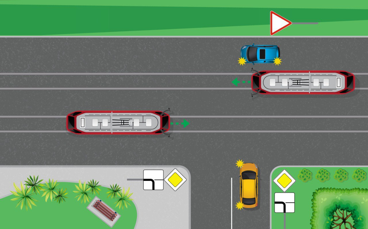 ПДД на пальцах». Эпизод 8: кто должен проехать перекрёсток первым? —  Мегамаркет на DRIVE2