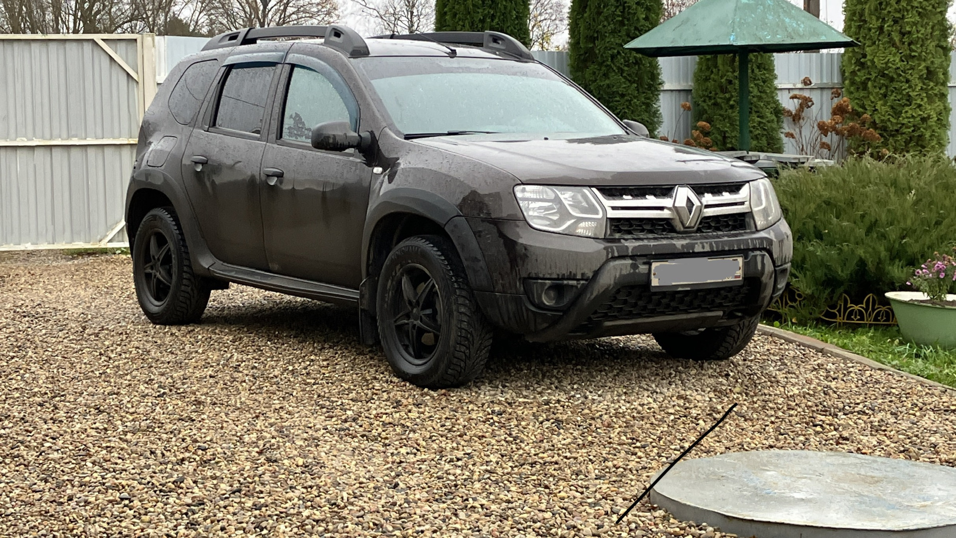 Renault Duster (1G) 2.0 бензиновый 2017 | Шоколад 2.0 AT, 4х4 2017 на DRIVE2