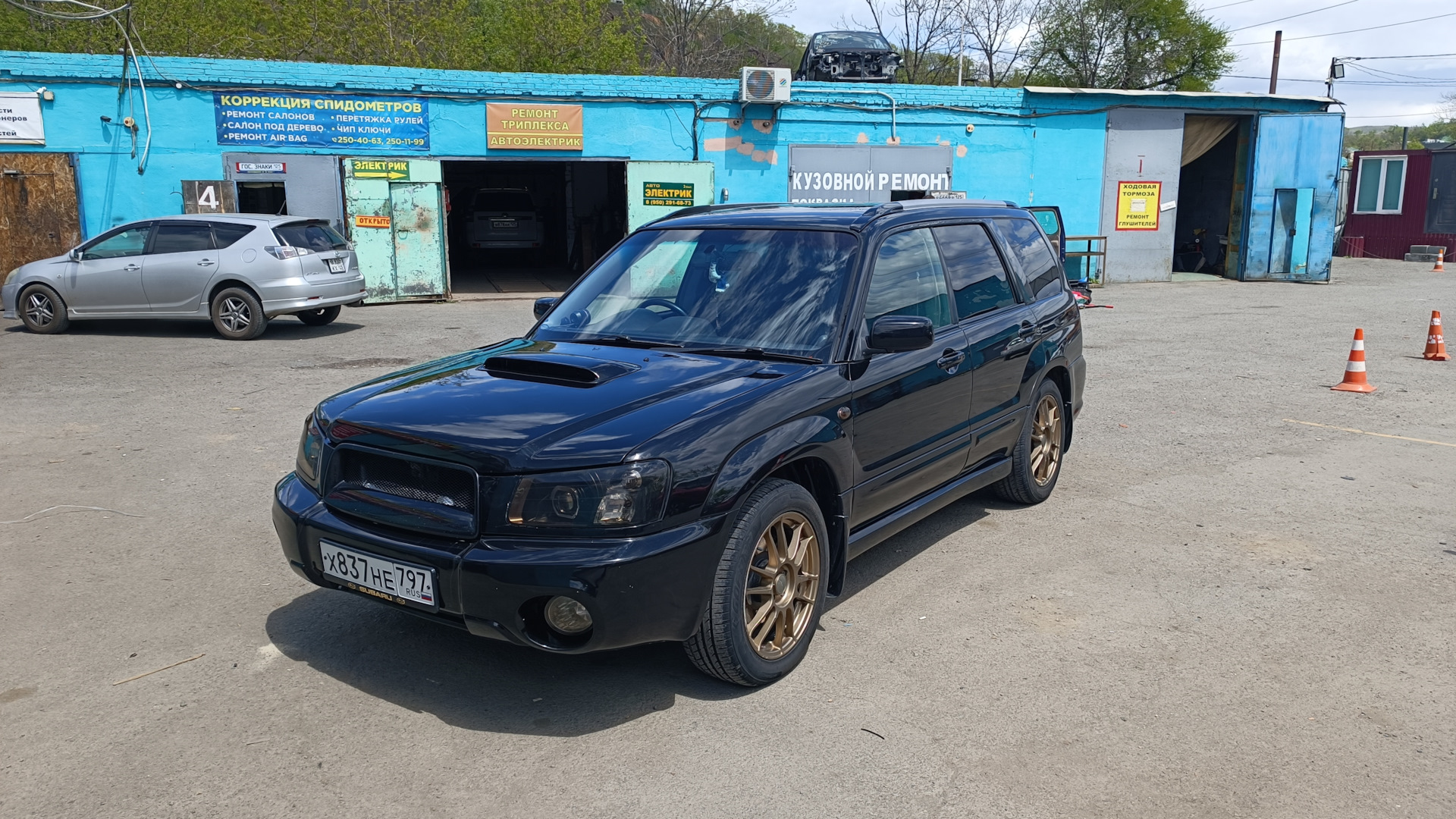 Subaru Forester (SG) 2.0 бензиновый 2002 | Чёрная пантера на DRIVE2