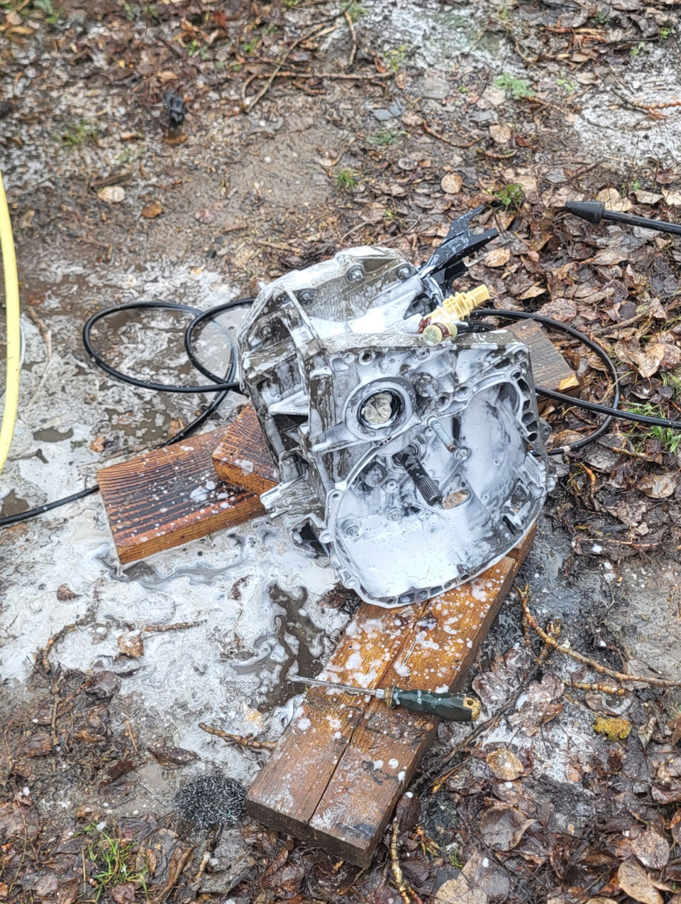 Нанесение химии — Lada Ларгус