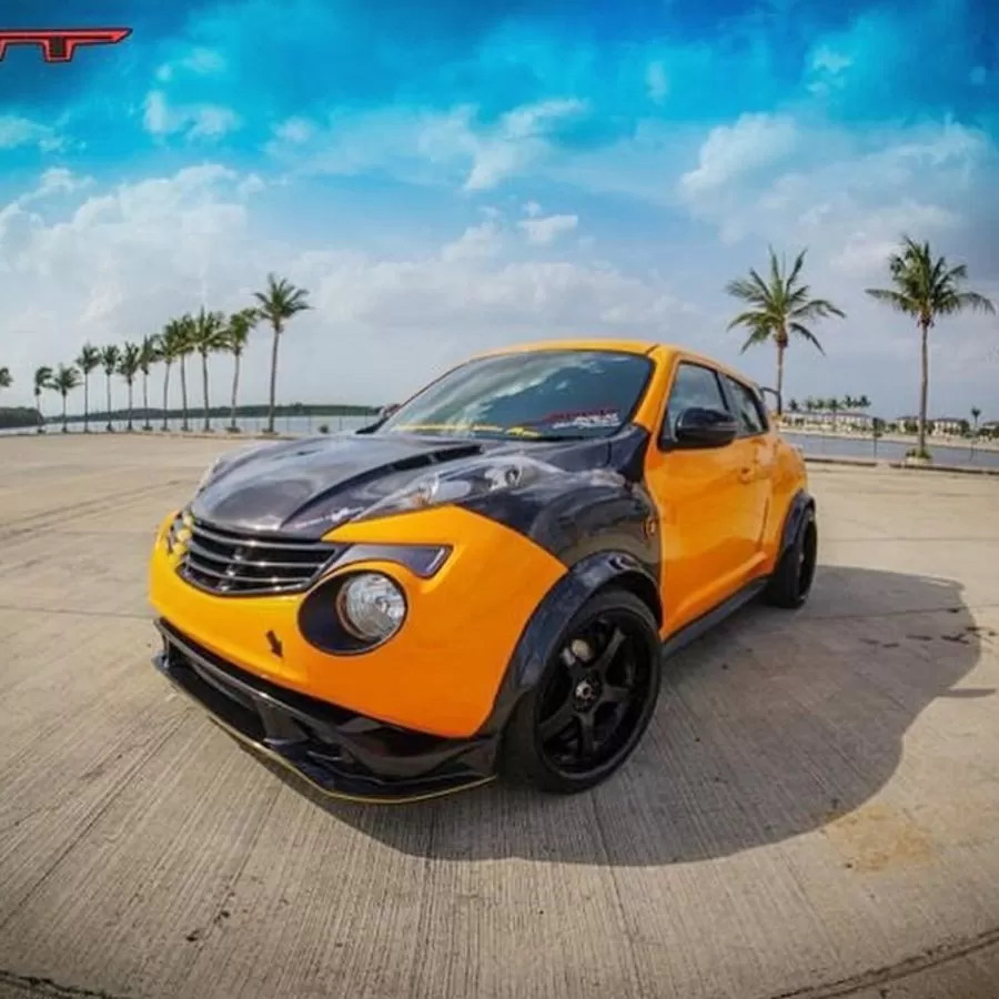 Nissan Juke Р¶РµР»С‚С‹Р№ С‚СЋРЅРёРЅРі