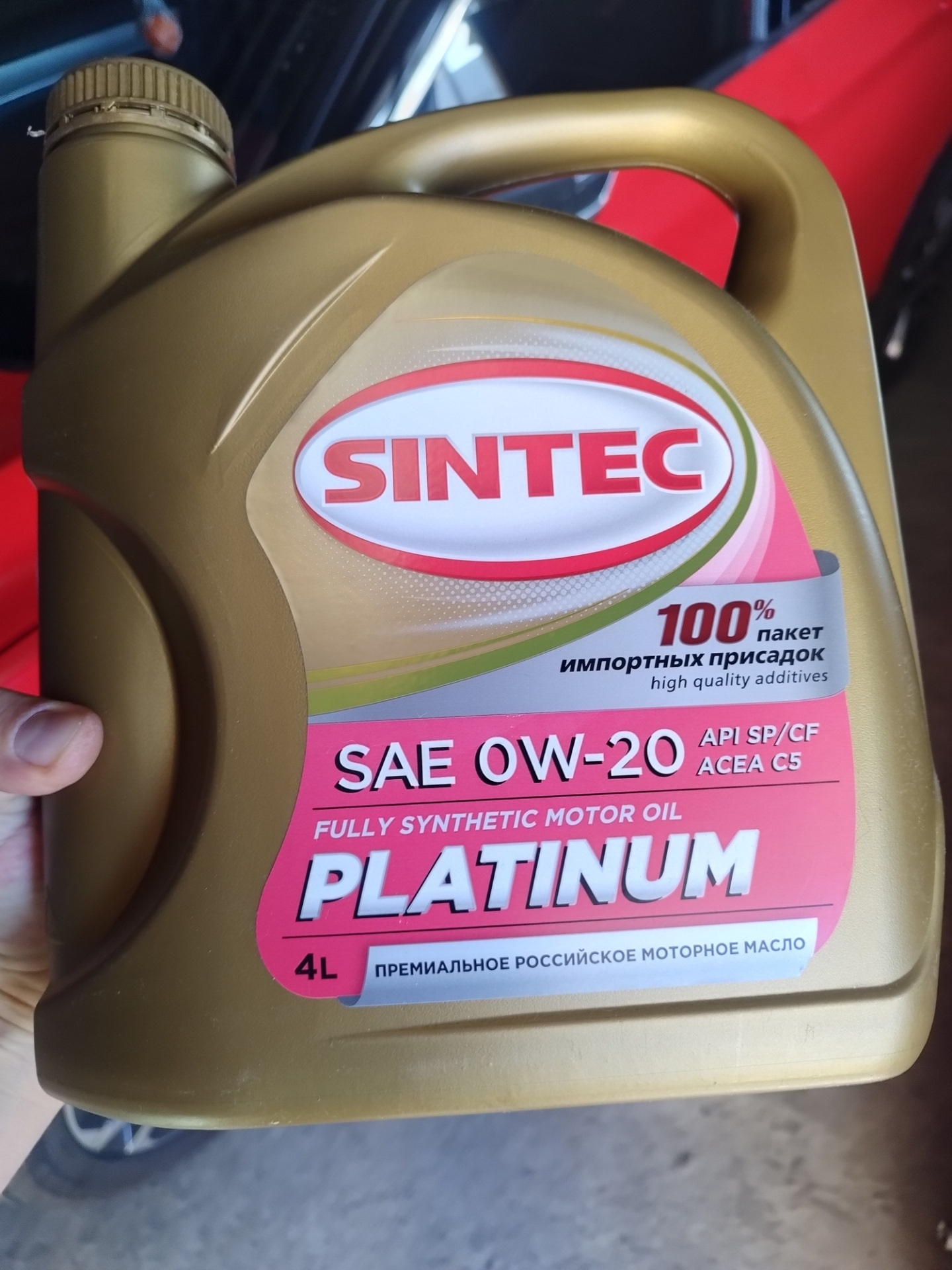 Sintec premium 0w 30 oil club