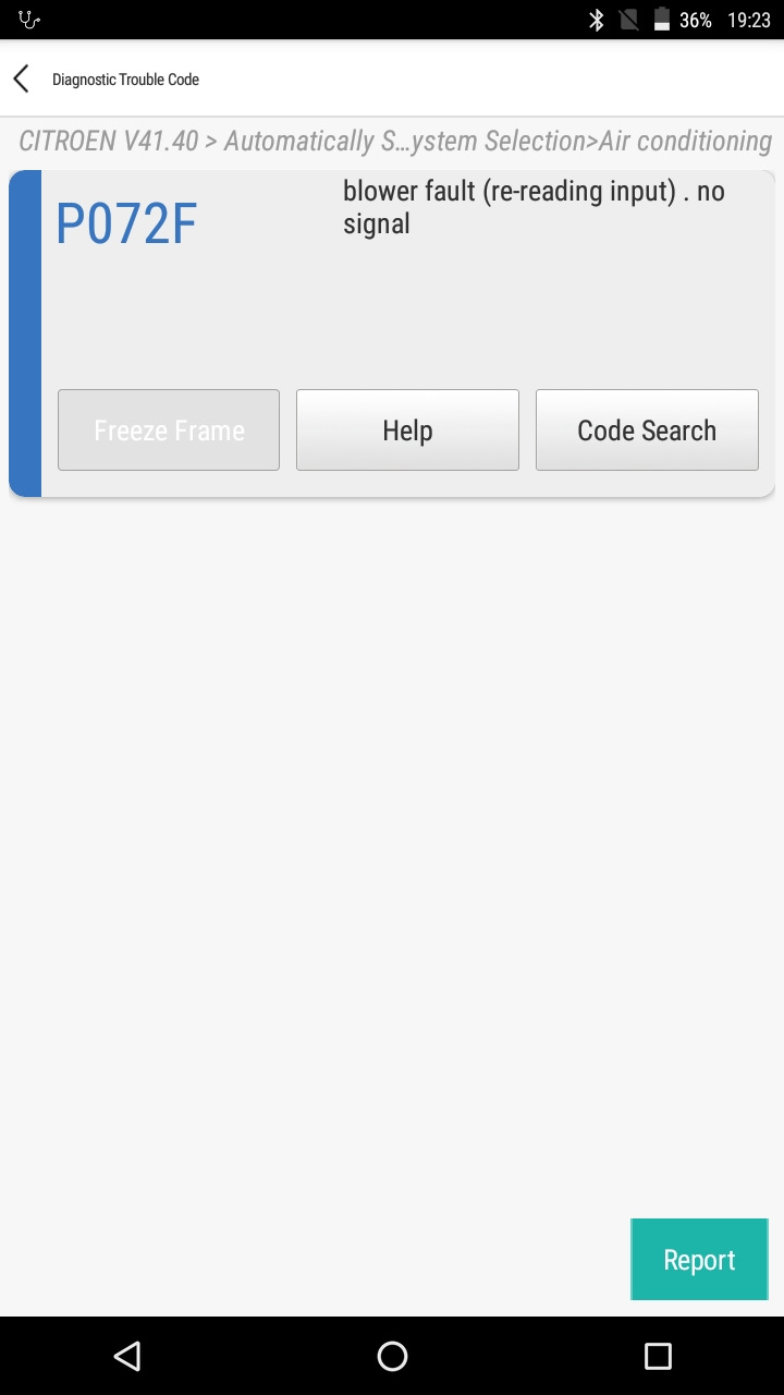 Ошибка вентилятора — Citroen C5 (2G)