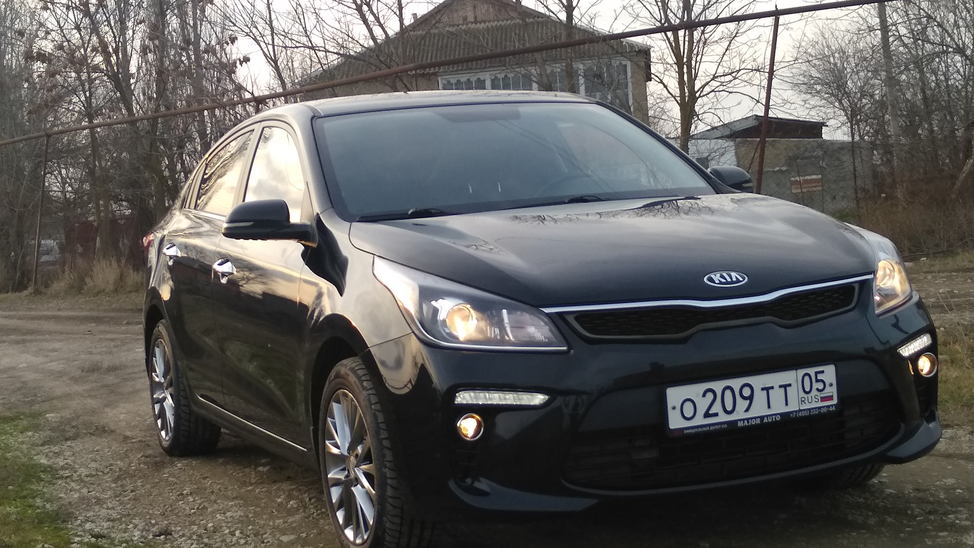 KIA Rio (4G) 1.6 бензиновый 2018 | Киа Рио на r16камриках на DRIVE2