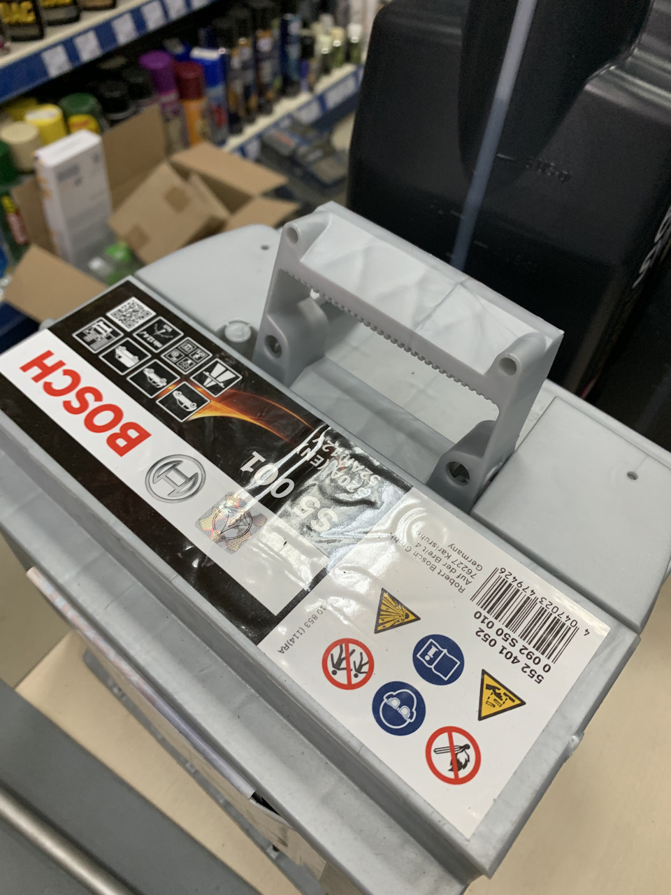 Новый акум на коротышку — Volkswagen Polo Hatchback Mk4F, 1,4 л, 2008 ...