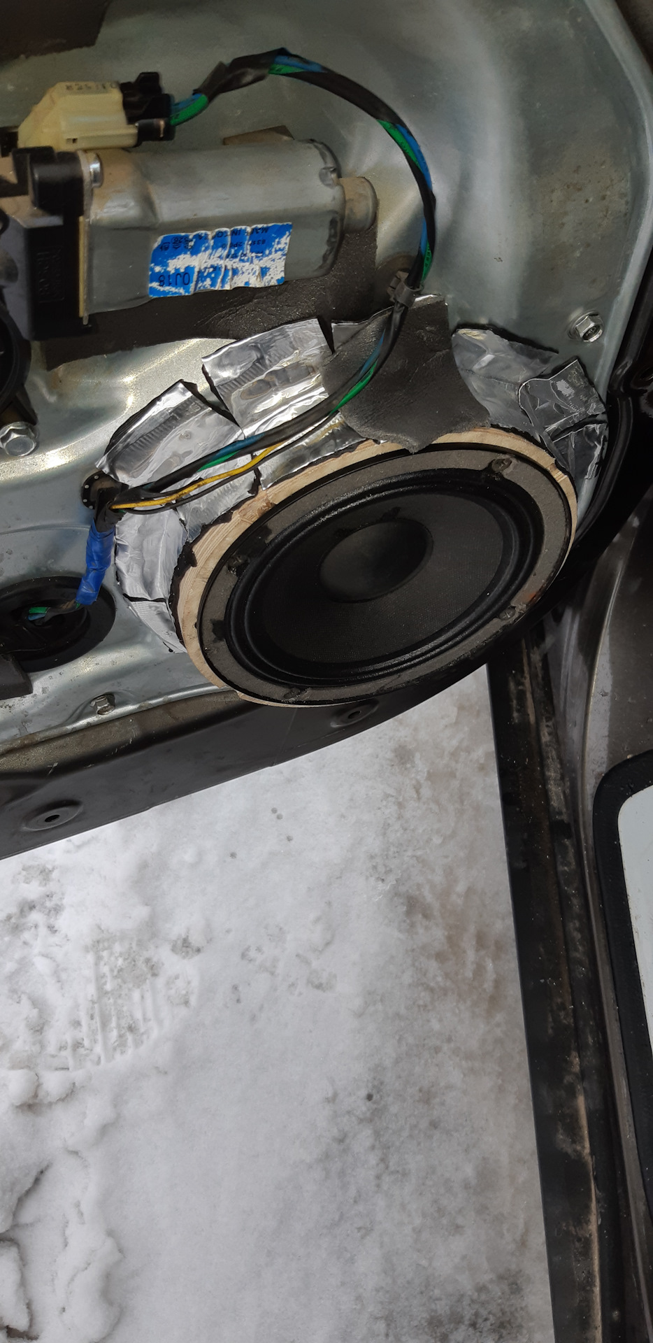 Замена штатного звука, шумо-, виброизоляция — KIA Sorento (2G), 2,2 л ...