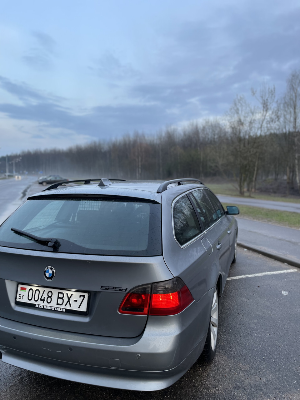 №5 Проставки на BMW E61 — BMW 5 series Touring (E61), 2,5 л, 2005 года |  колёсные диски | DRIVE2