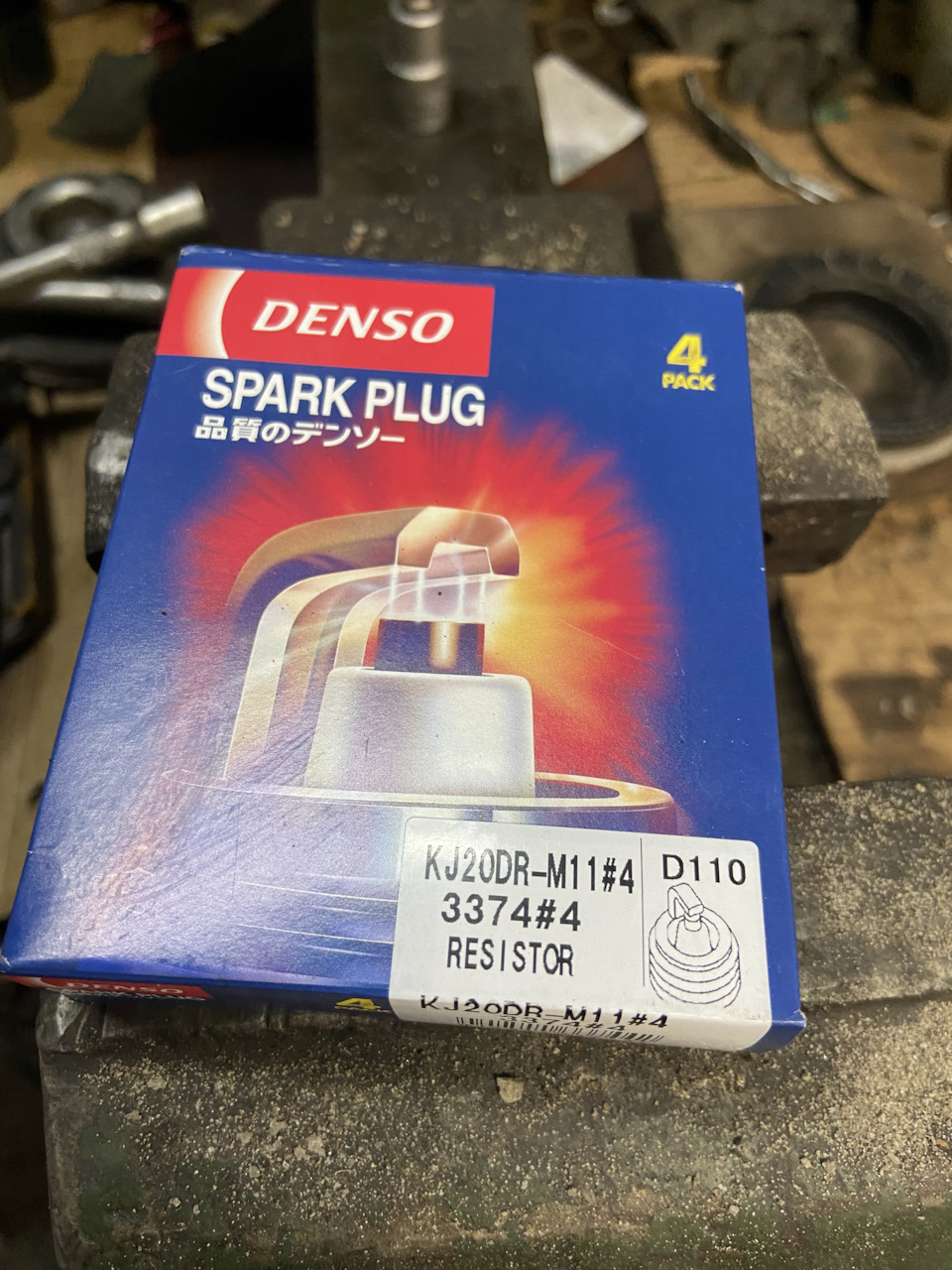 KJ20DRM11 Свеча зажигания DENSO | Запчасти на DRIVE2
