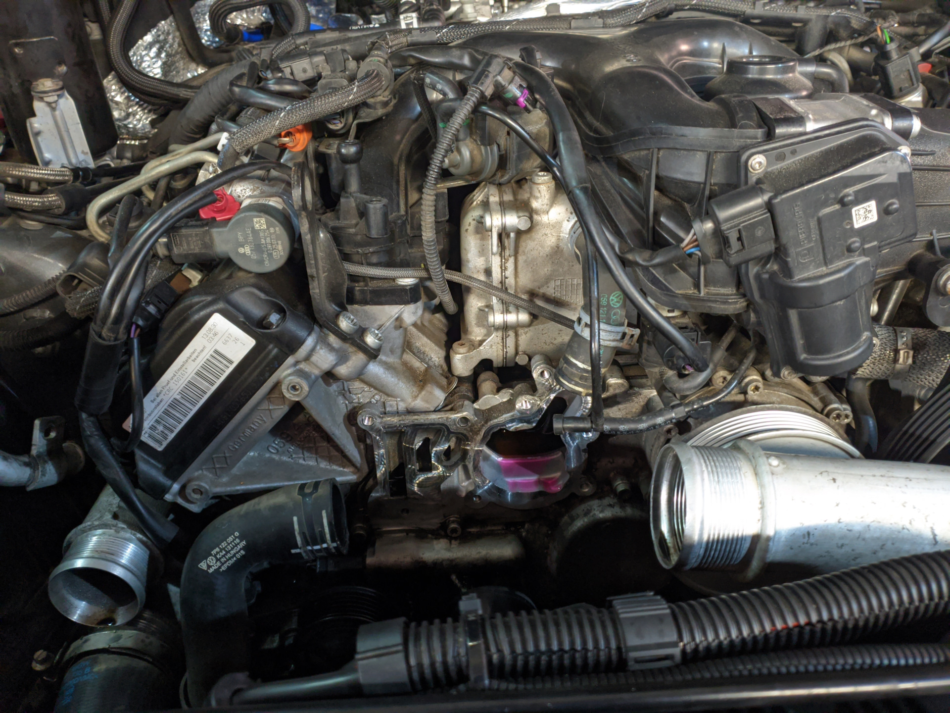 Плавающая температура ОЖ — Porsche Cayenne (2G) 958, 3 л, 2013 года ...