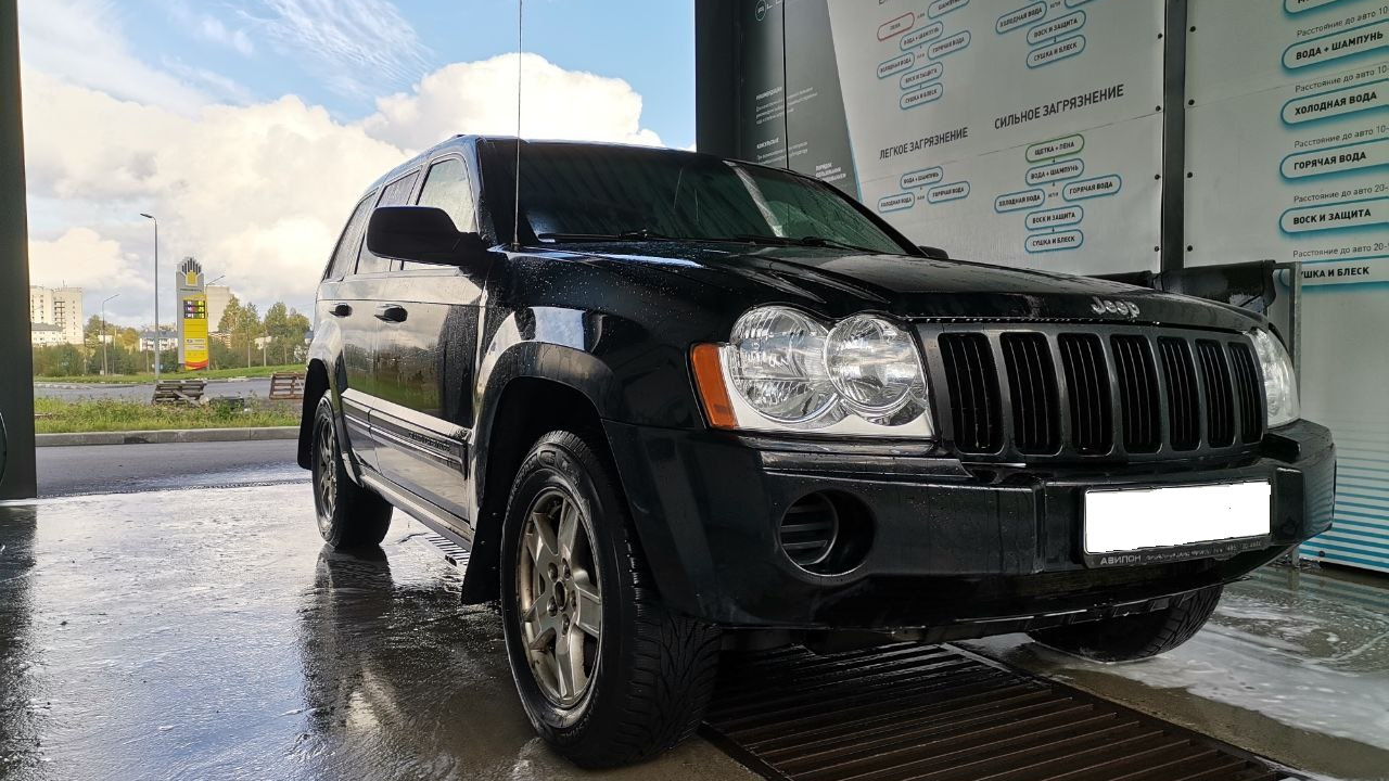 Jeep Grand Cherokee (WK) 3.7 бензиновый 2005 | Мрачный на DRIVE2