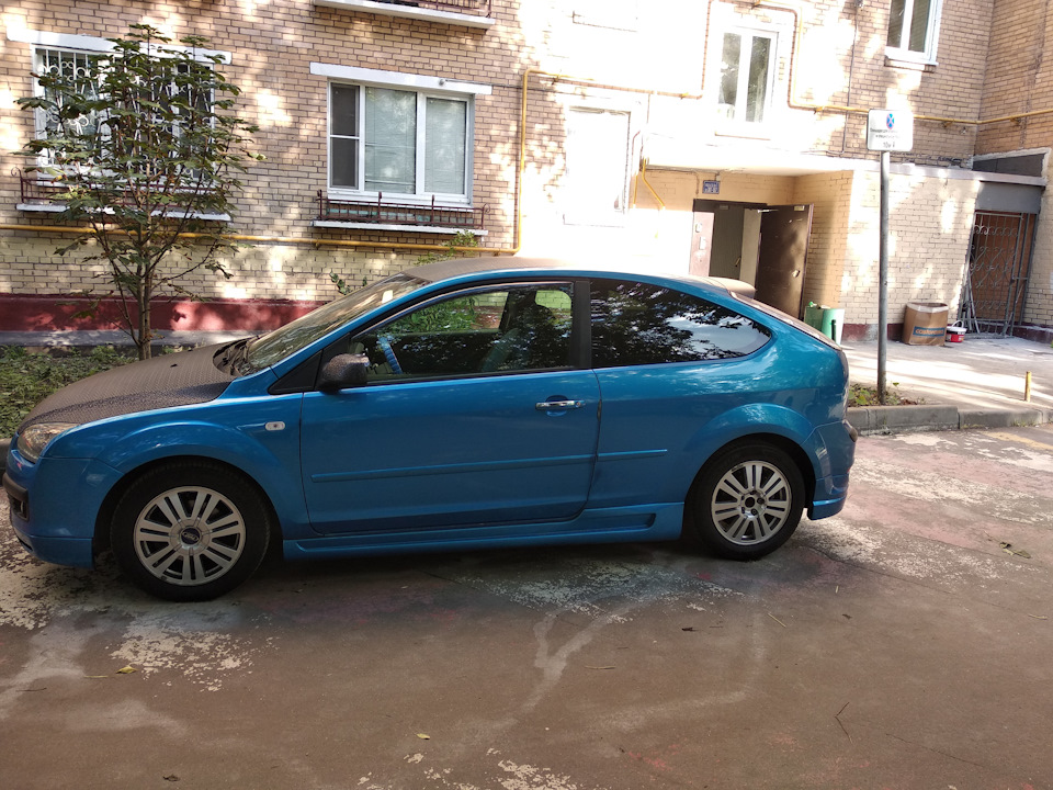 Тюнинг обвес на Форд Фокус 2 — Ford Focus II Hatchback, 1,6 л., 2007 ...