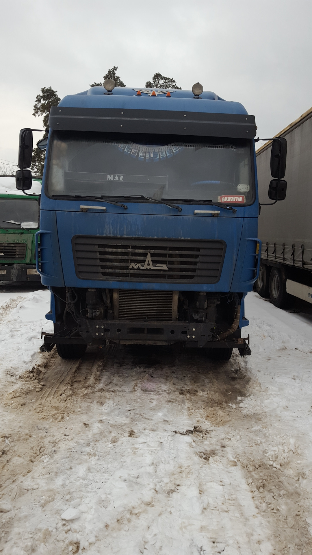 Противотуманки в бампер — маз 5440, 9,9 л, 2008 года | своими руками ...