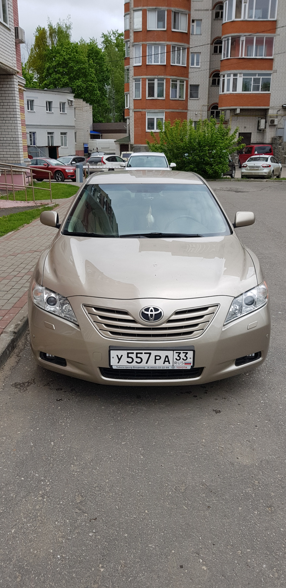 Плёнка на фарах — Toyota Camry (XV40), 2,4 л, 2008 года | своими руками |  DRIVE2