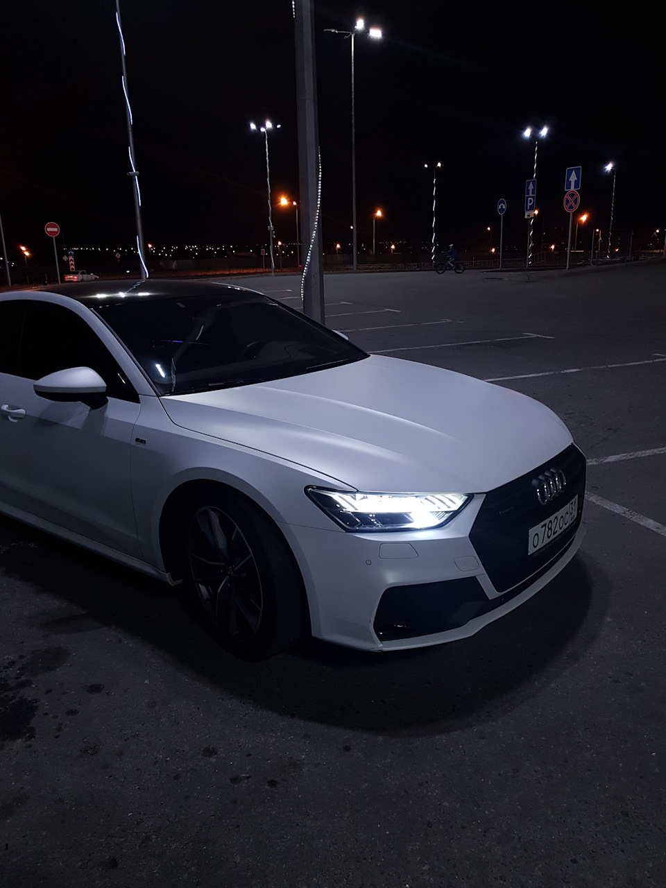 Audi a5 ночью