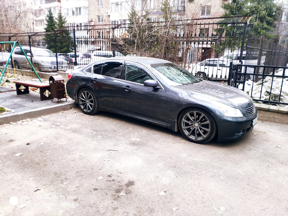 Пружины занижение infiniti g25