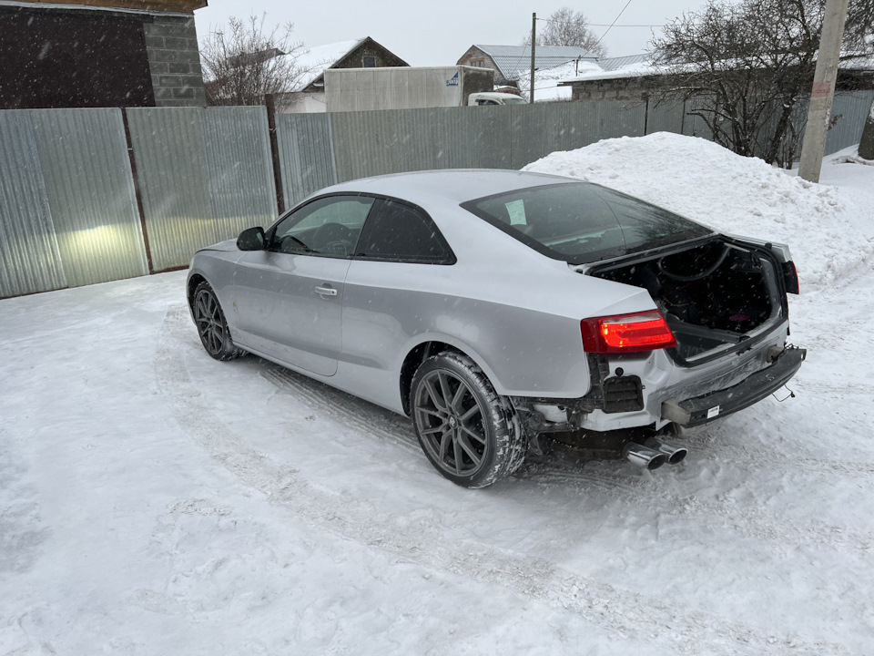 Покраска серой бестии+RS бампер🔥🔥🔥 Восстановление #4 — Audi A5 (1G), 2 ...