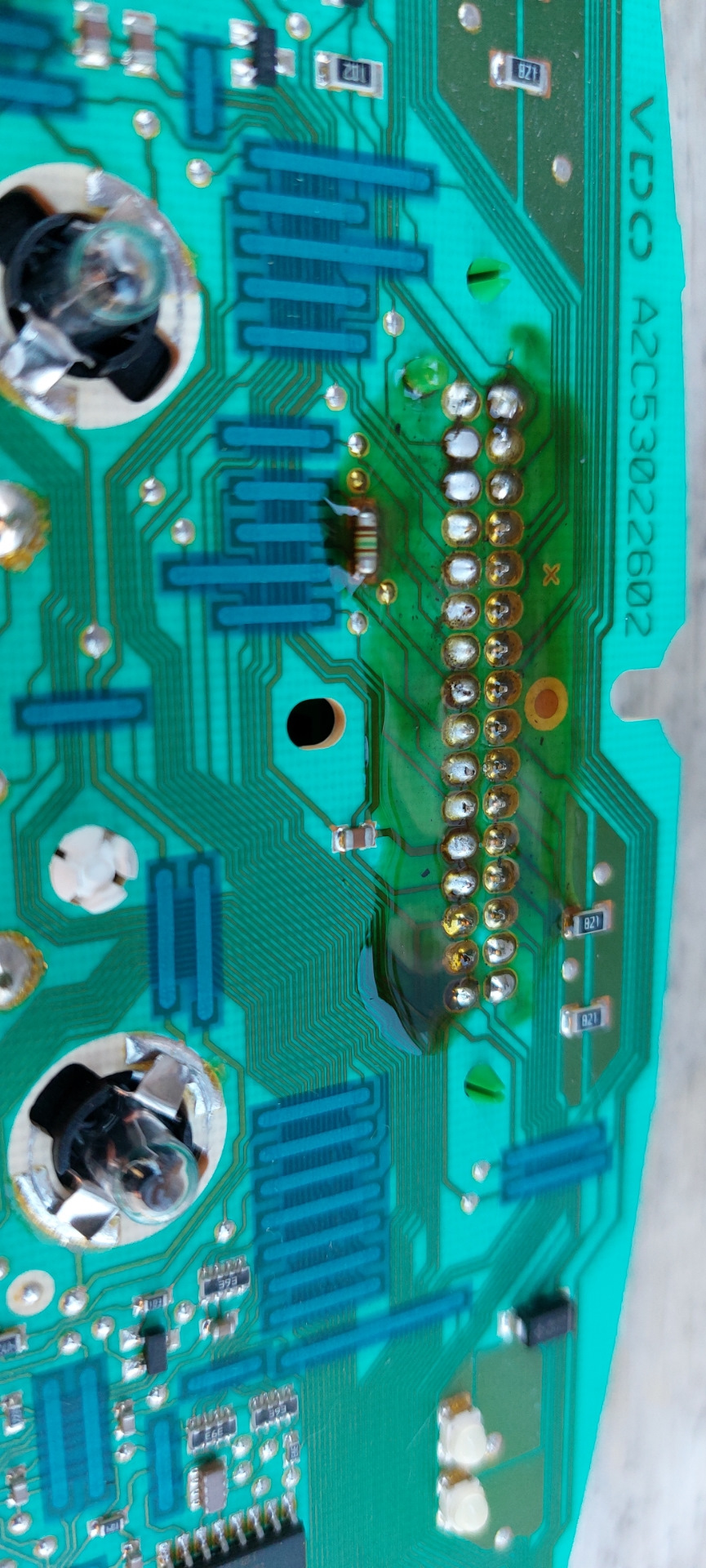 Перепайка приборки — Lada Калина седан, 1,6 л, 2005 года | электроника ...