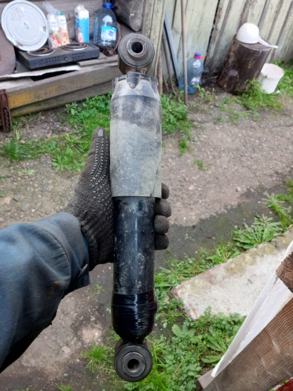 Прокачка задних амортизаторов — Nissan Pathfinder (3G), 4 л, 2006 года ...