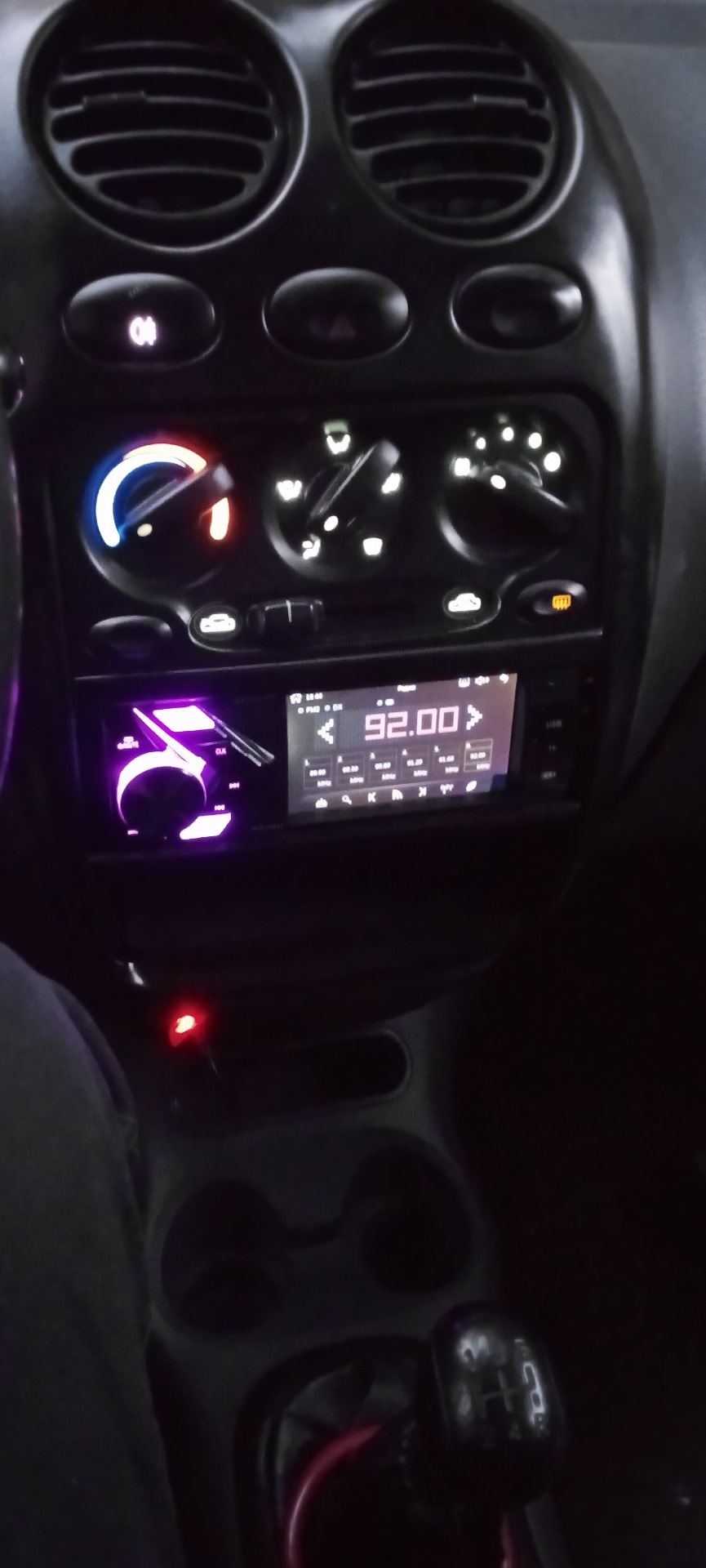 Автомагнитола — Daewoo Matiz (M100, M150), 0,8 л, 2007 года | автозвук ...