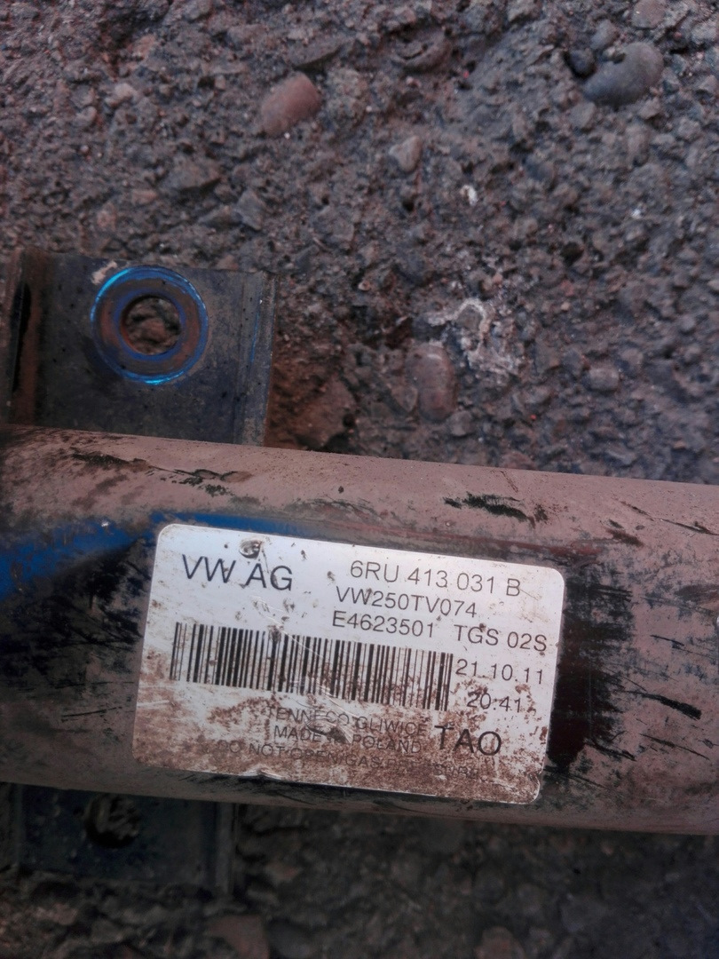 6RU413031B Амортизатор, газонаполненный VAG | Запчасти на DRIVE2