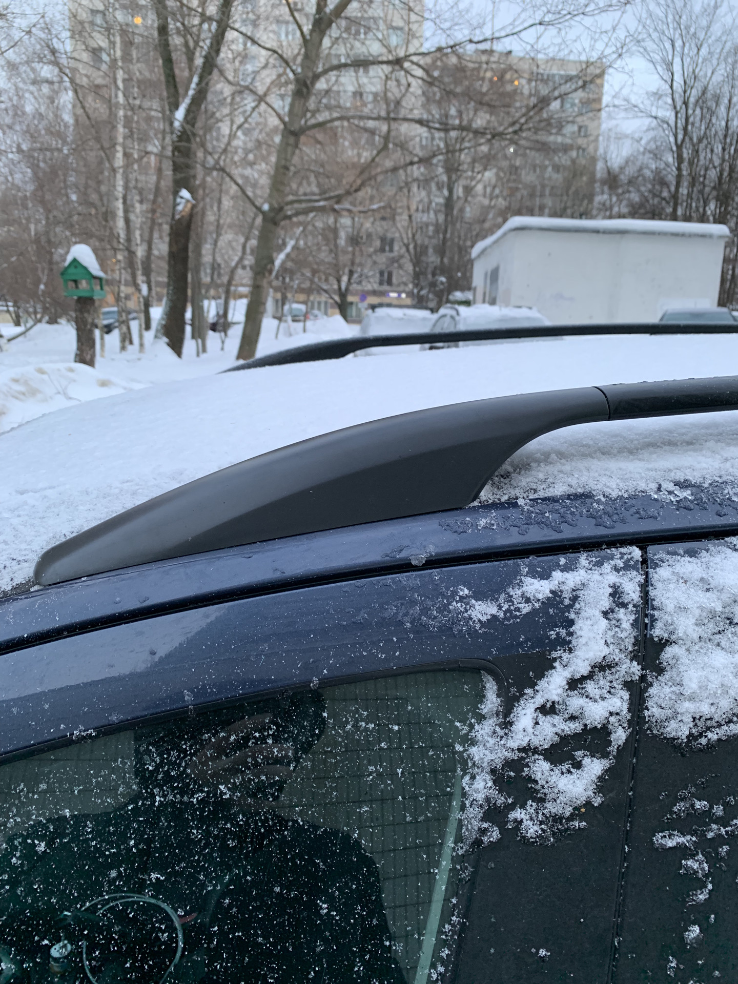 Установил заглушку рейлинга — Peugeot 308 SW (1G), 1,6 л, 2008 года ...