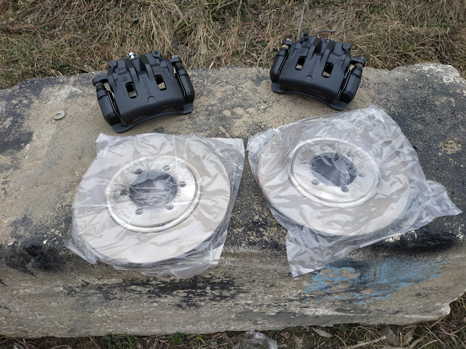 Тормоза от рекстона/кайрона. Часть 1: подготовка — SsangYong Musso ...