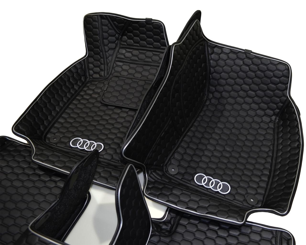 Коврики купить владивосток. 5d коврики Audi a6 c7. 5d коврики Audi q7. 3d коврики кожаные Audi q5. Коврики Ауди а6 экокожа.